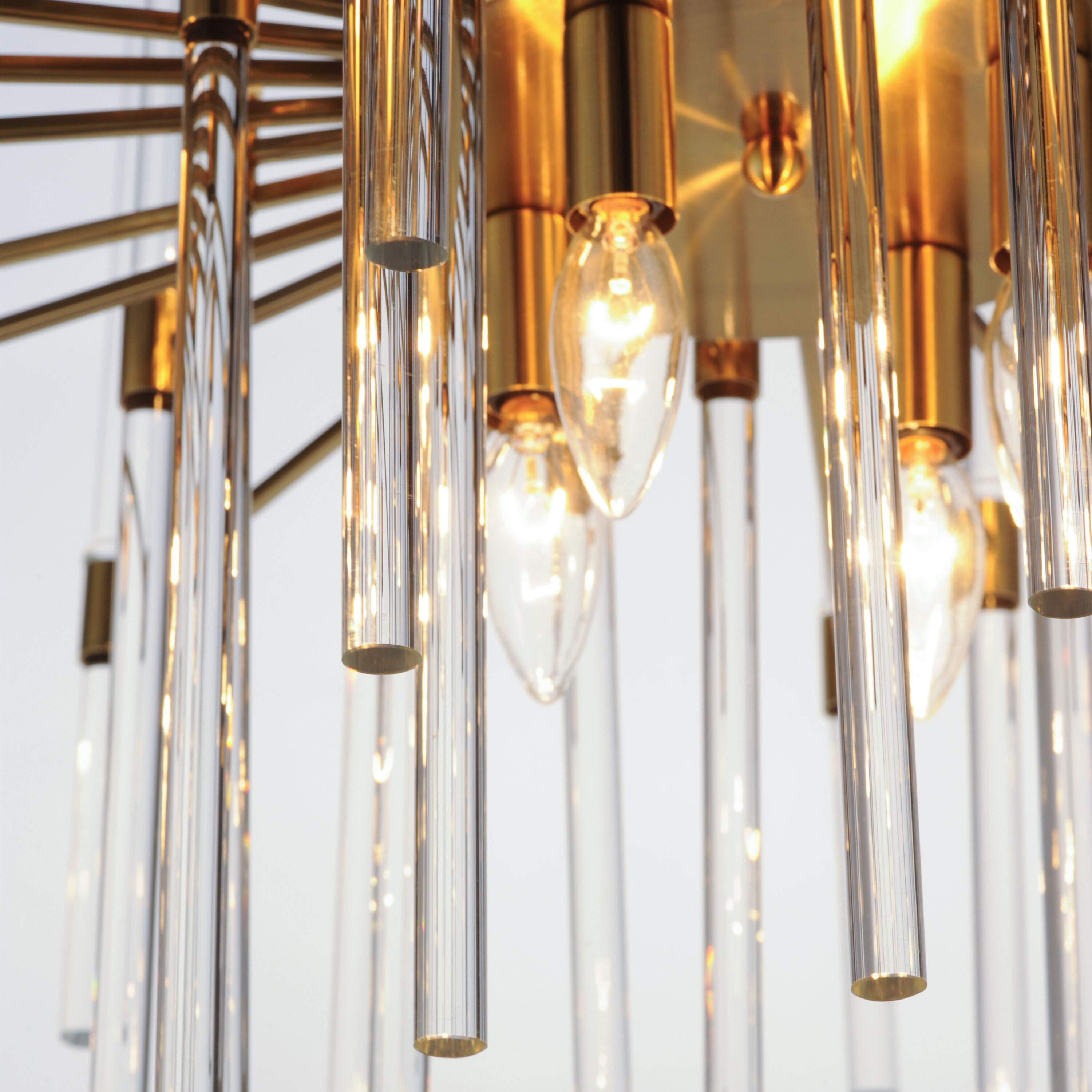 Divine 8 Light 29 inch Heritage Multi-Light Pendant Ceiling Light