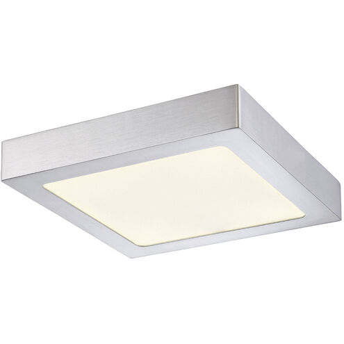 Avon 8.75 inch Satin Nickel Flush Mount Ceiling Light, Small
