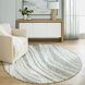 Mitra Black/White Rug in 10 Round