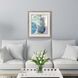 Abstract Collection Turquoise Framed Art