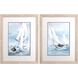 Waterside Collection Blue Framed Art