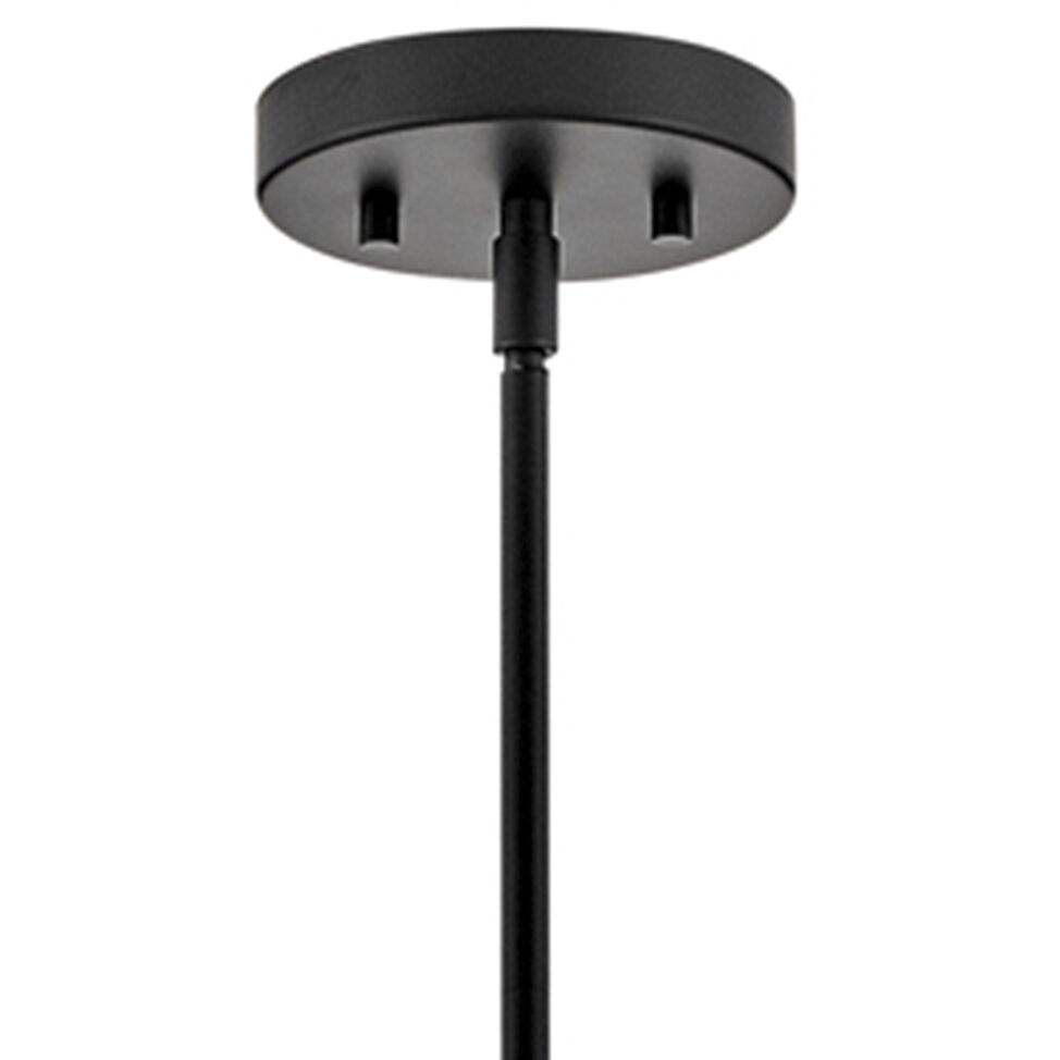 Eloise 1 Light 11 inch Black Pendant Ceiling Light