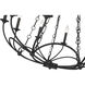 Arabella 10 Light 33 inch Matte Black Chandelier Ceiling Light