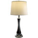 Evelyn 27 inch 100.00 watt Polished Chrome Table Lamp Portable Light