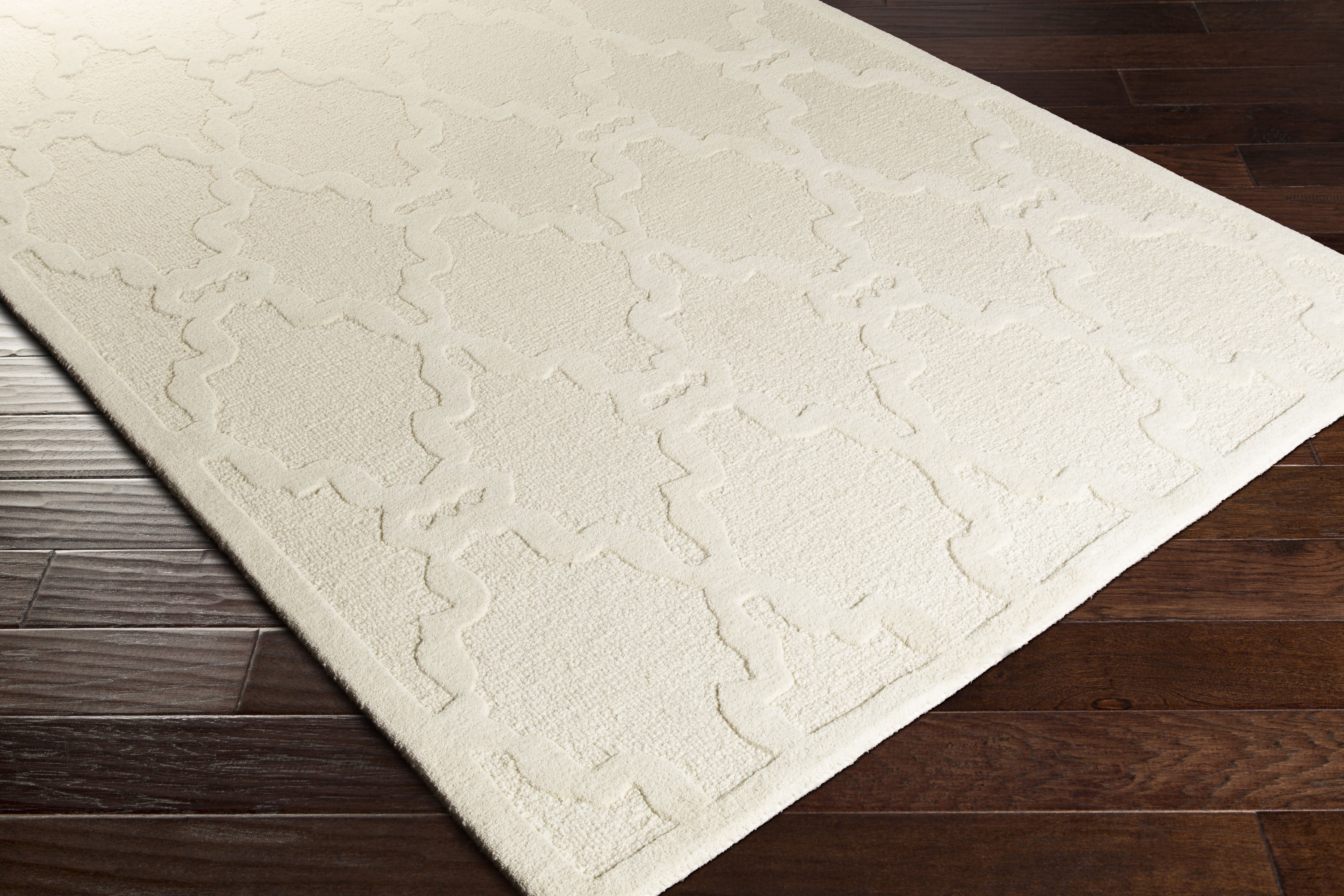 Chandler 63 X 39 inch Ivory Rug in 3 x 5, Rectangle