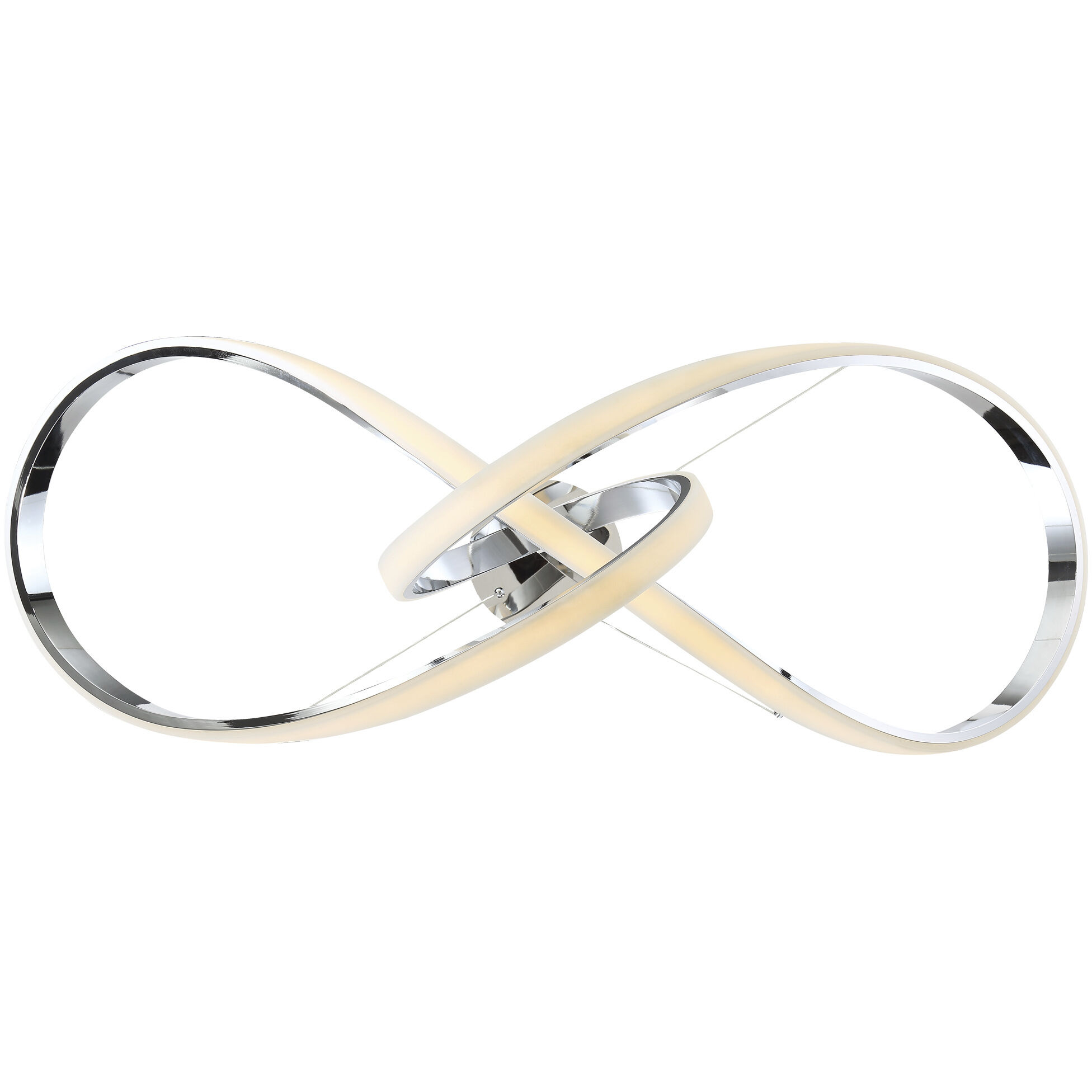 Vornado LED 14 inch Chrome Pendant Ceiling Light, dweLED