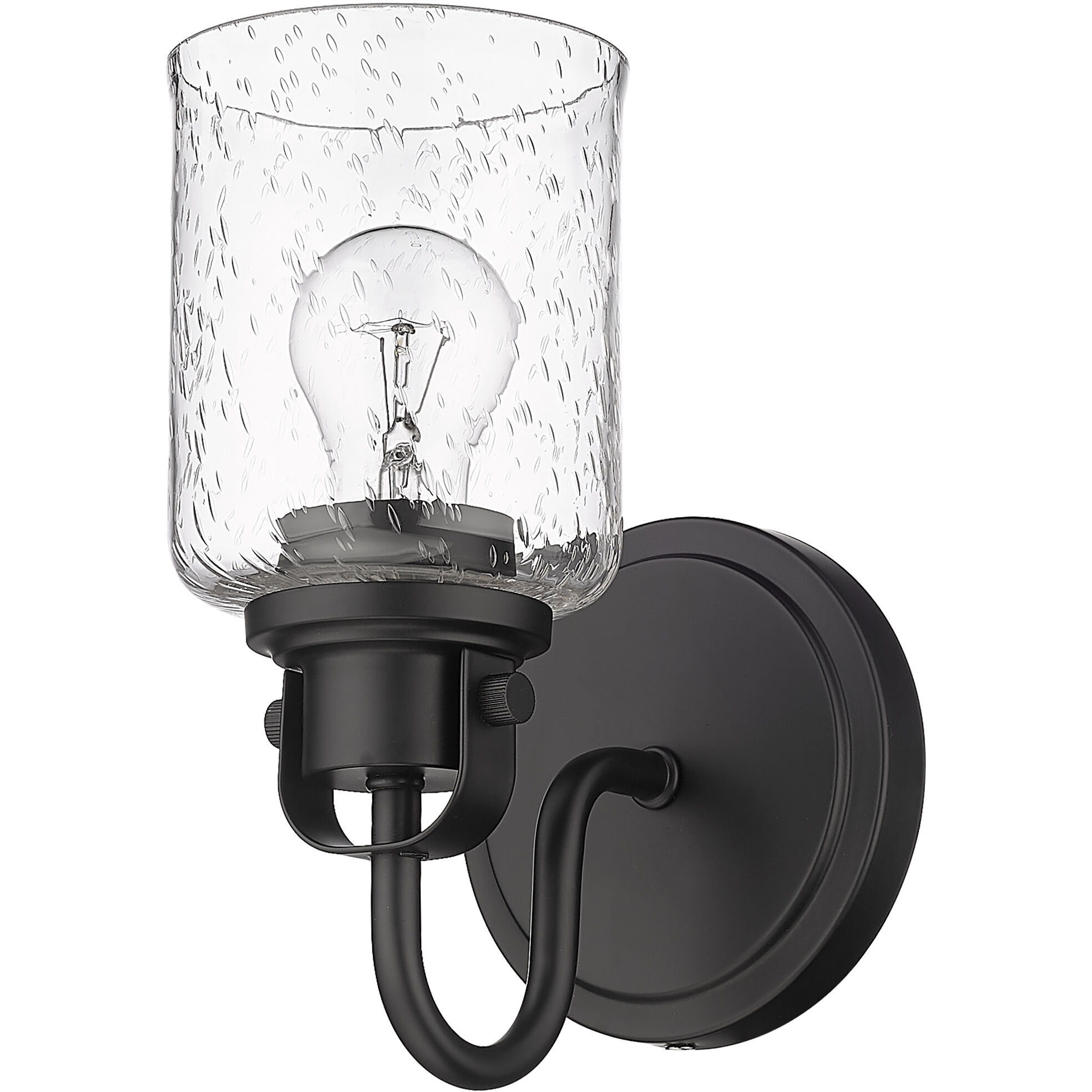Kinsley 1 Light 5.25 inch Matte Black Wall Sconce Wall Light