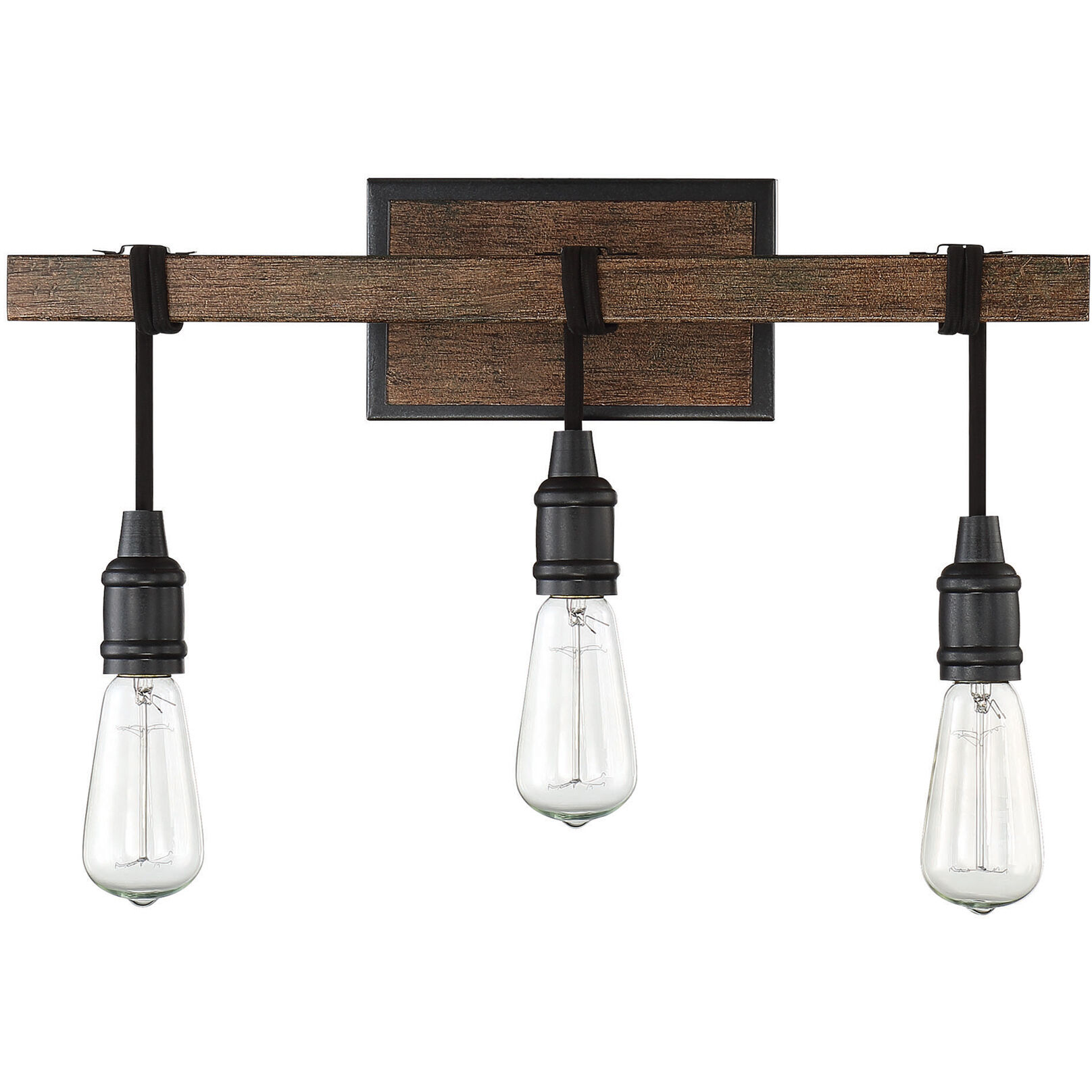 Burgess 3 Light 20 inch Durango Bathroom Vanity Light Wall Light