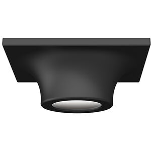 Zoom LED 6 inch Satin Black Surface Mount Ceiling Light