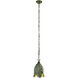 Banana Leaf 1 Light 9 inch Banana Leaf Mini Pendant Ceiling Light