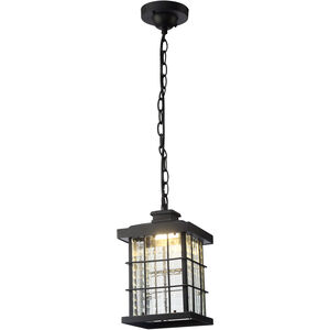 OD10 Series LED 7 inch Black Outdoor Pendant