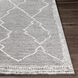 Andorra 108.27 X 78.74 inch Charcoal/Off-White/Gray Machine Woven Rug in 6.5 x 9