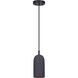 Jack 1 Light 5 inch Black Pendant Lighting Ceiling Light