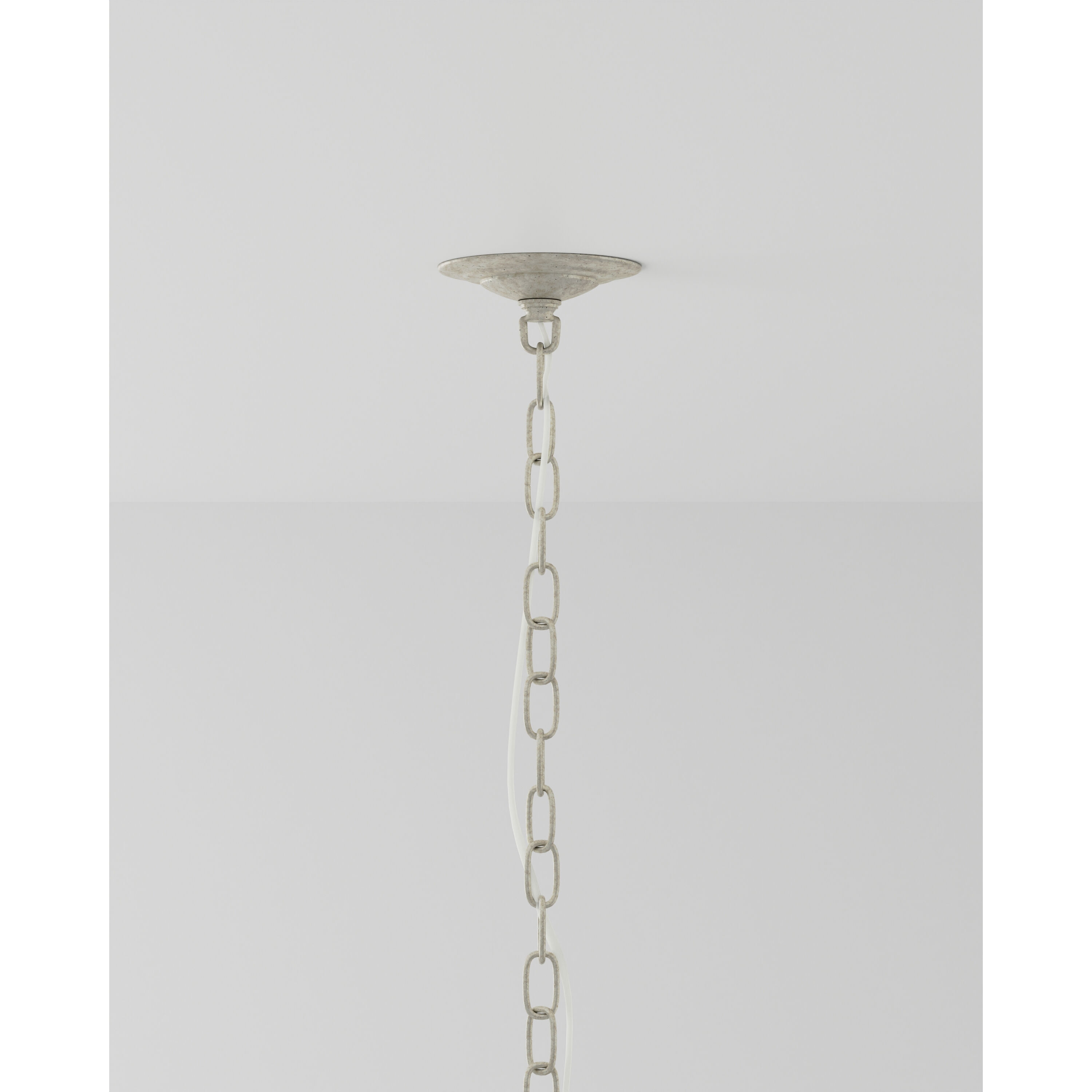 Menefee 6 Light 32 inch Silver Granello Chandelier Ceiling Light