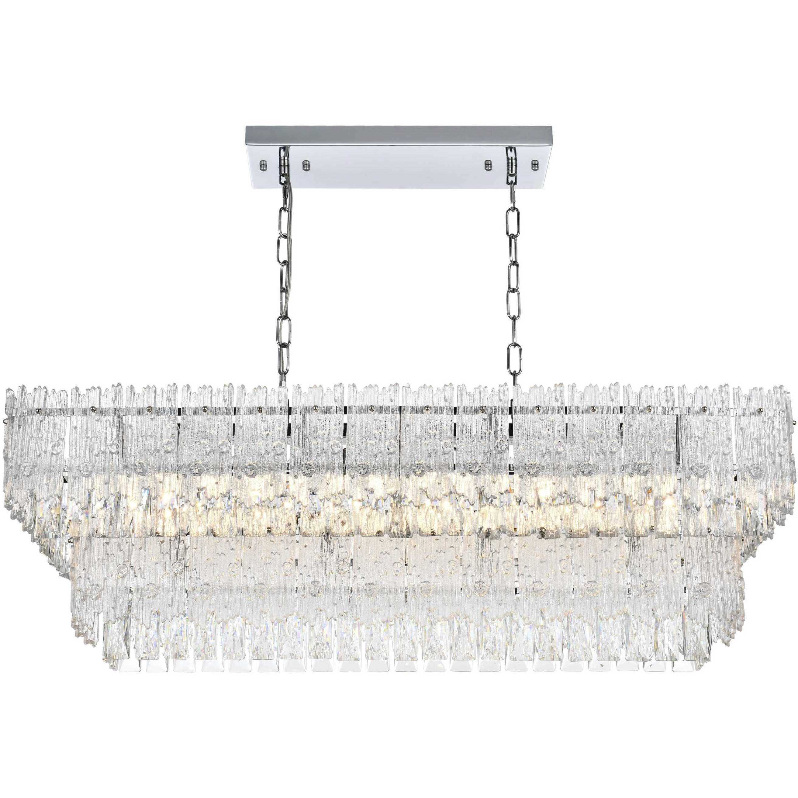 Emilia 6 Light 14 inch Chrome Chandelier Ceiling Light