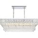 Emilia 6 Light 14 inch Chrome Chandelier Ceiling Light