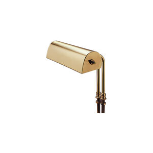 Lectern 7 inch 40 watt Polished Brass Task Light Portable Light