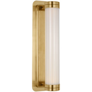 Avroko Alo LED 3.8 inch Polished Natural Brass ADA Wall Sconce Wall Light in 120V