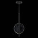 Selene 2 Light 11 inch Black Pendant Ceiling Light