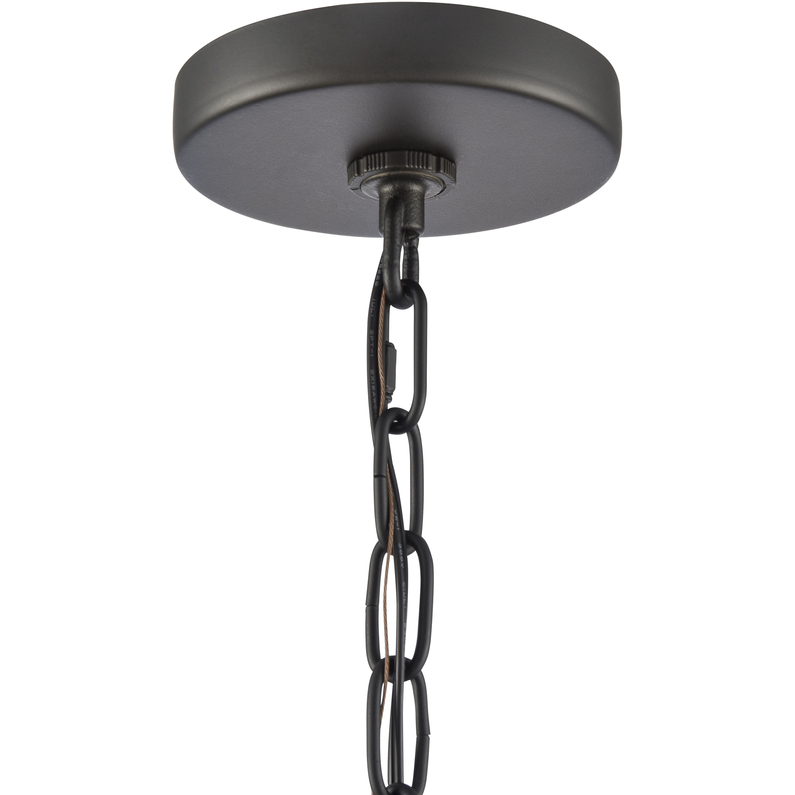 Hopkins 1 Light 7.25 inch Charcoal Outdoor Pendant