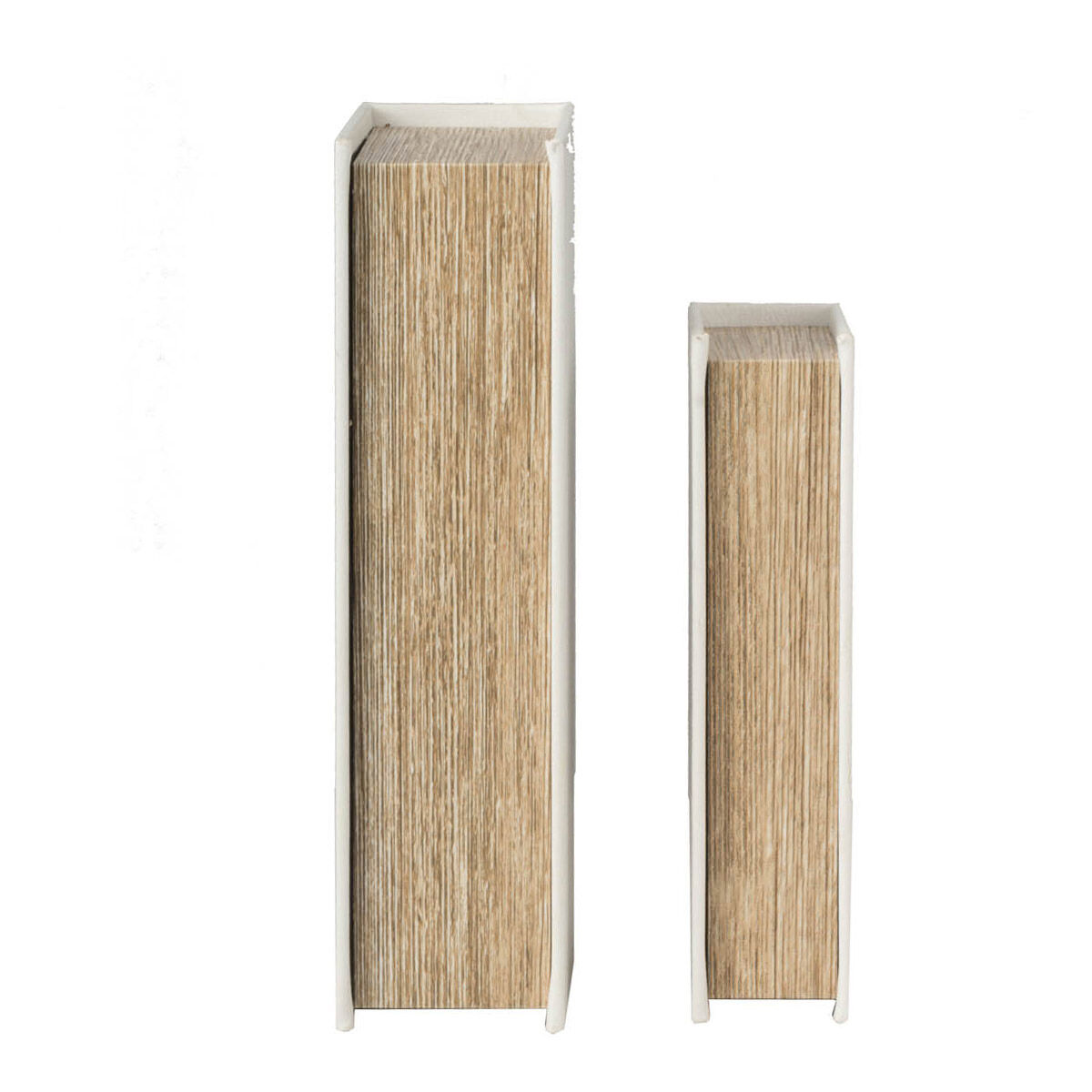 Book 6.9 X 2.6 inch White/Gold Box