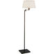 Real Simple 56 inch 150 watt Dark Bronze Powder Coat Floor Lamp Portable Light in Snowflake