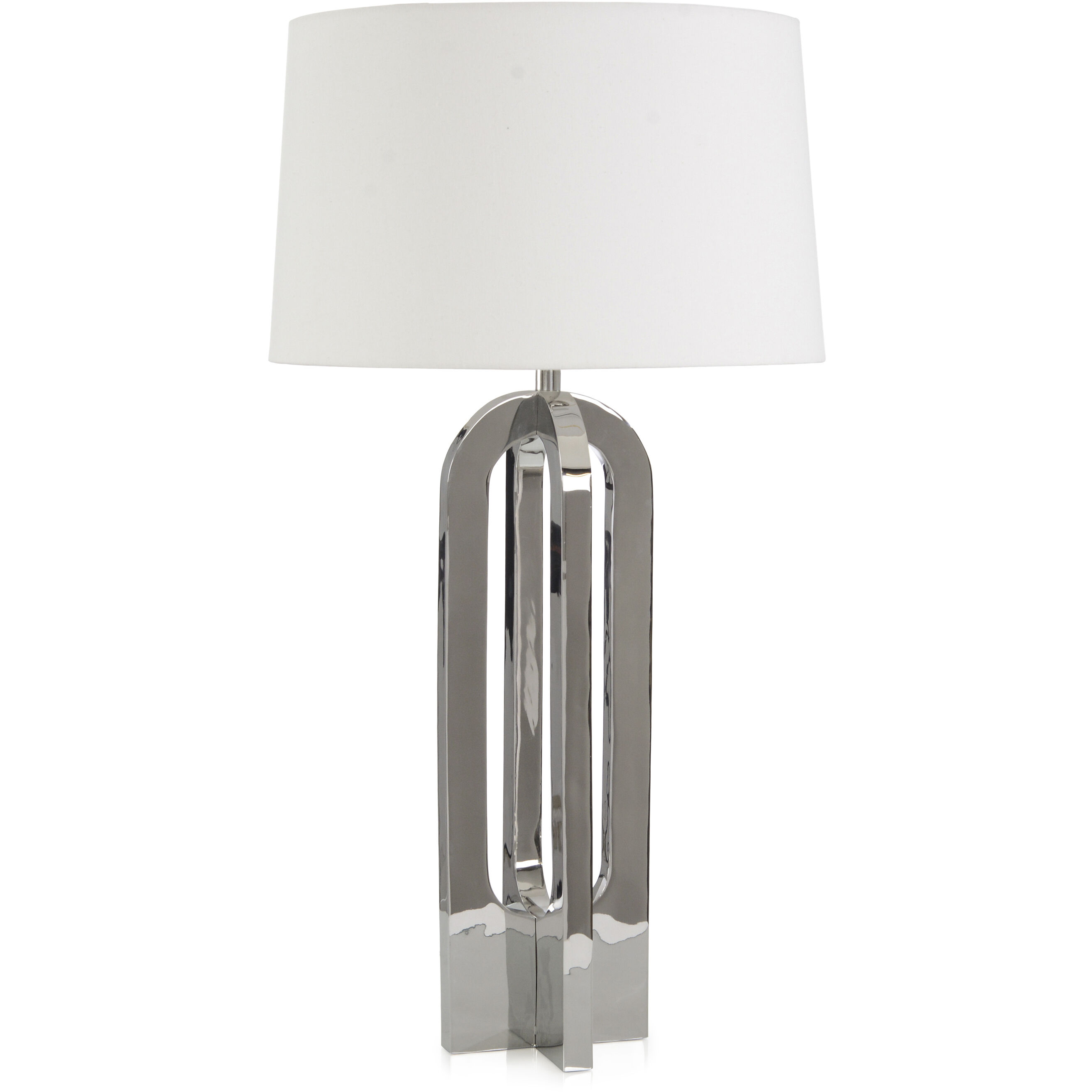 Leah Silver Table Lamp Portable Light