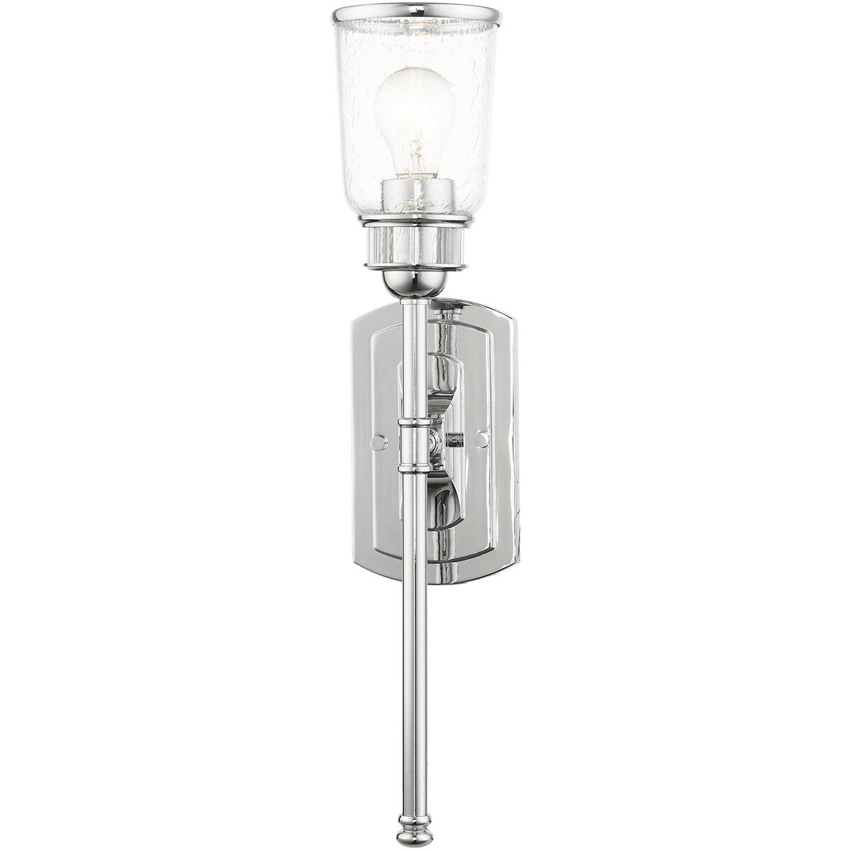 Lawrenceville 1 Light 5 inch Polished Chrome Single Sconce Wall Light