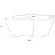 Lynx 47.25 X 33.75 inch Antique Grey Coffee Table