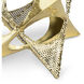 Delta Star Polished Brass Objet