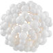 Marabel 6 Light 30.5 inch Distressed Brass Chandelier Ceiling Light