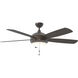 Discus Classic 52 52 inch Roman Bronze with Roman Bronze ABS Blades Ceiling Fan