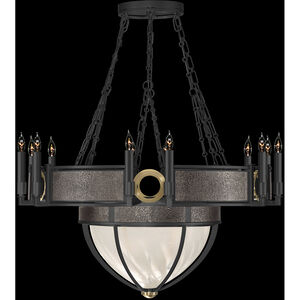 Mirage 15 Light 35.75 inch Black Chandelier Ceiling Light