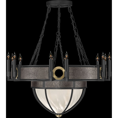 Mirage 15 Light 35.75 inch Black Chandelier Ceiling Light
