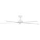 Vento 60 inch Matte White Smart Fan