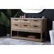 Larkin 54 X 22 X 34 inch Natural Oak Vanity Sink Set