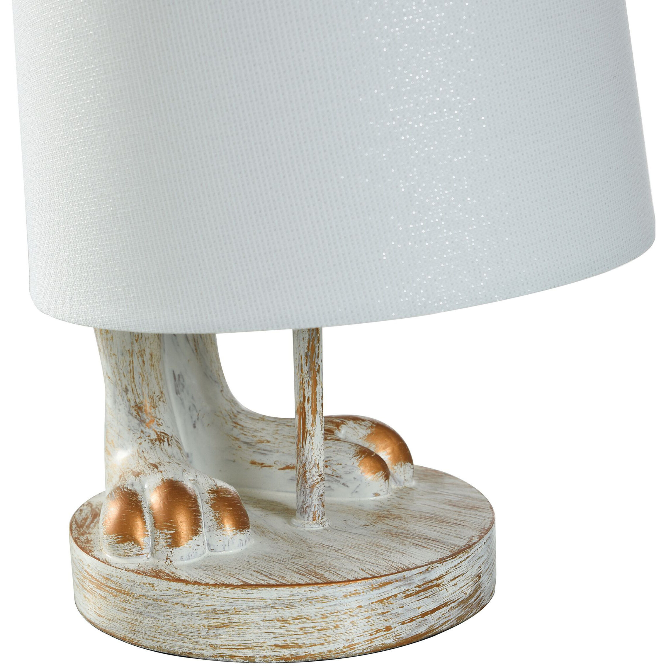 Malta 23 inch 60.00 watt White Table Lamp Portable Light