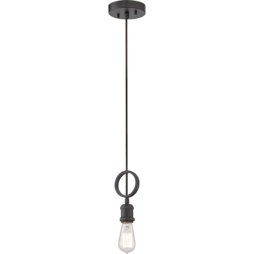 Paxton 1 Light 5 inch Aged Bronze Mini Pendant Ceiling Light