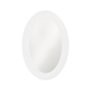 Ethan 31 X 21 inch Glossy White Wall Mirror