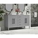 Blakely 60 X 34 inch Grey Bathroom Vanity Cabinet