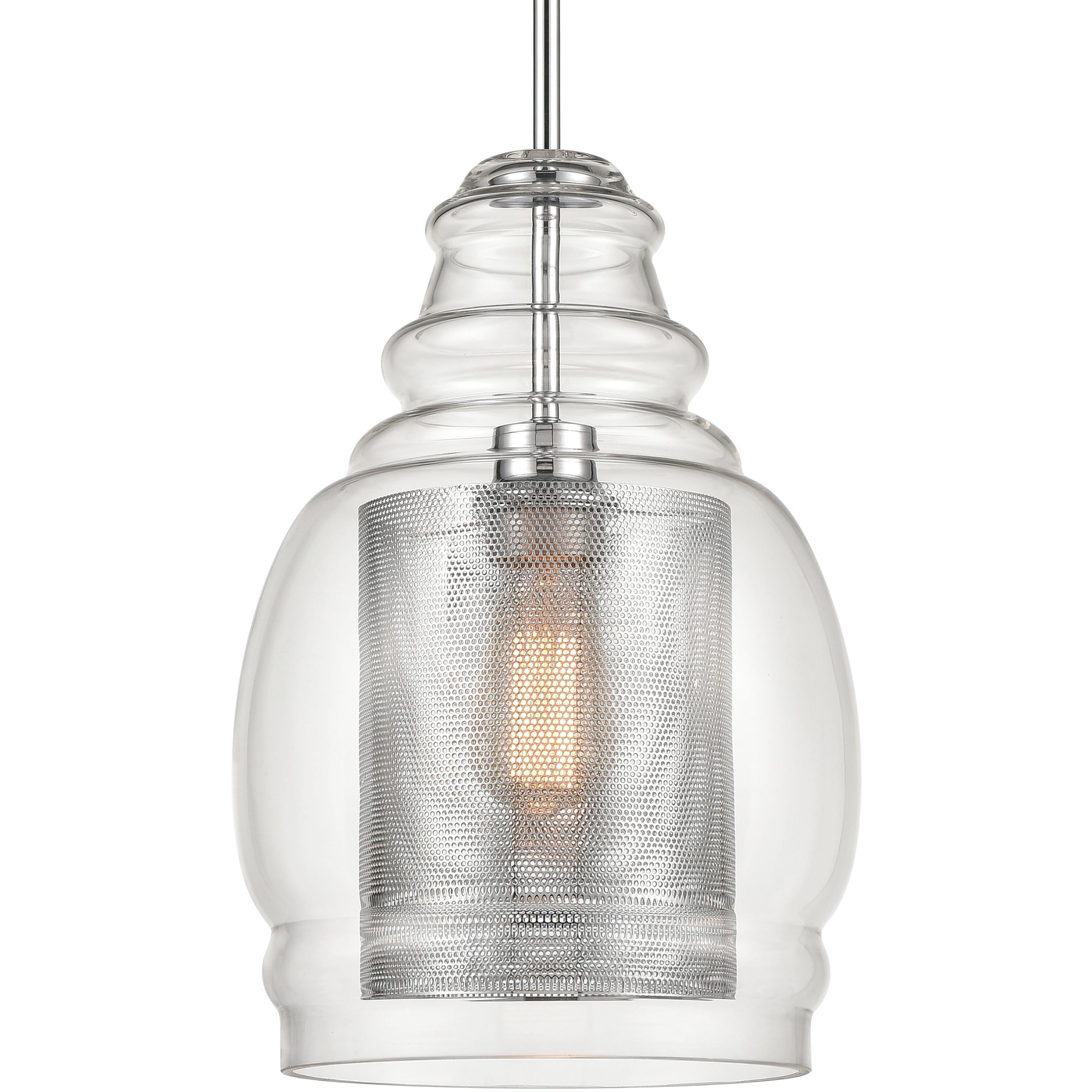 Herndon Pendant Ceiling Light in Polished Chrome