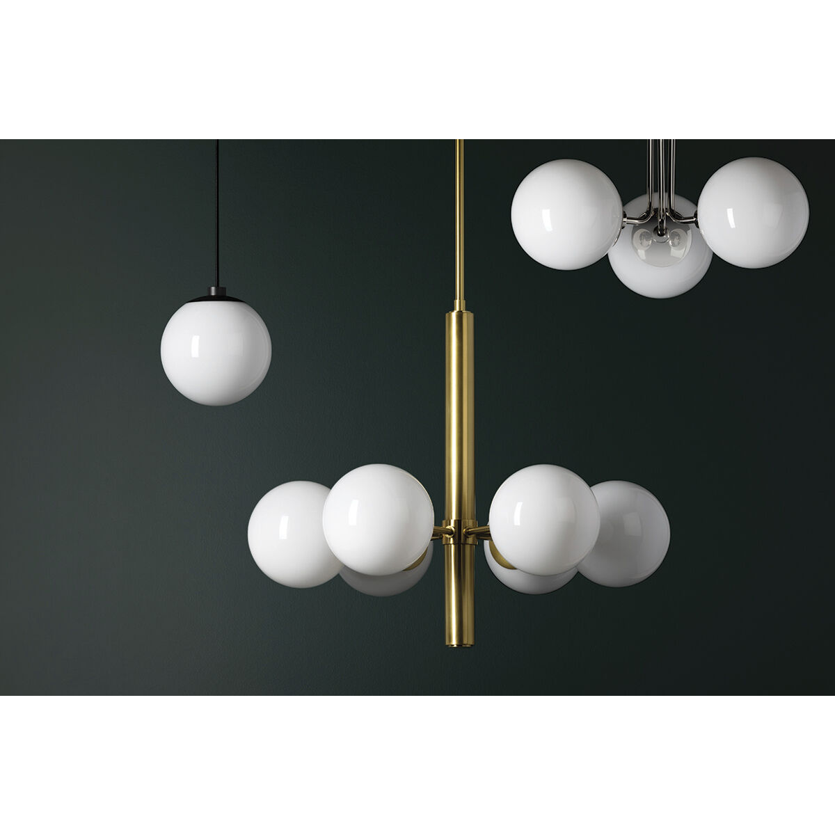 Stella 6 Light 28 inch Aged Brass Chandelier Ceiling Light