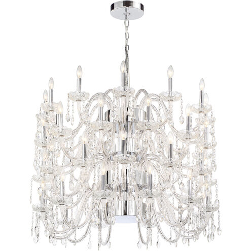 Ferrero 48 Light 42 inch Chrome Chandelier Ceiling Light