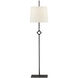 Studio VC Cranston 34.75 inch 60.00 watt Aged Iron Buffet Lamp Portable Light in Linen