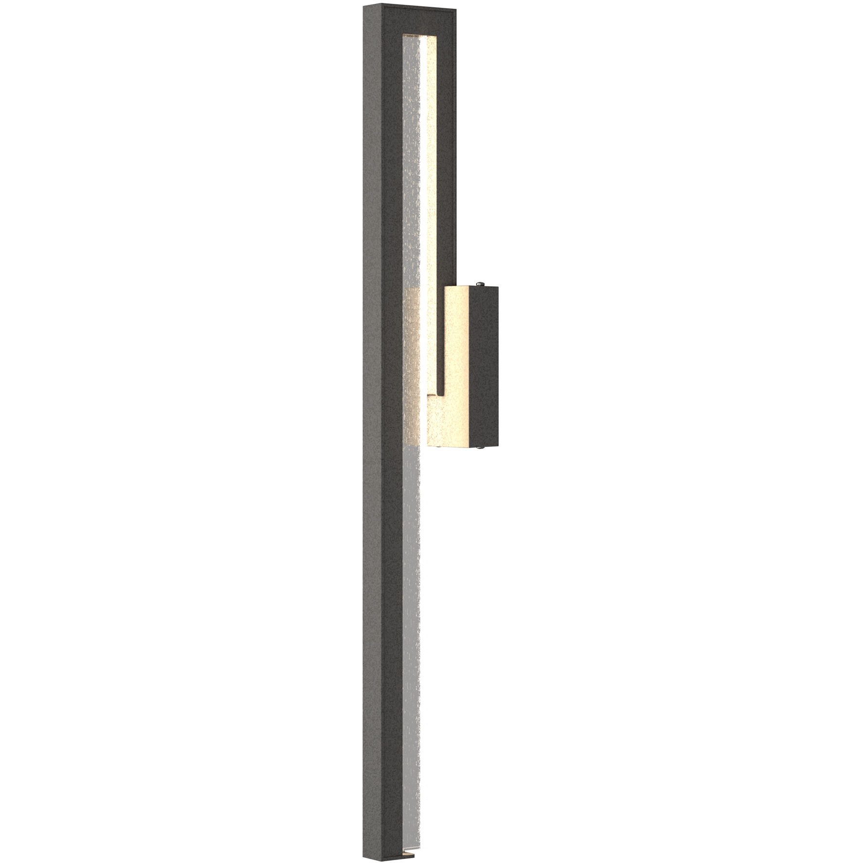 Edge LED 31.9 inch Coastal Natural Iron Outdoor Sconce, Large