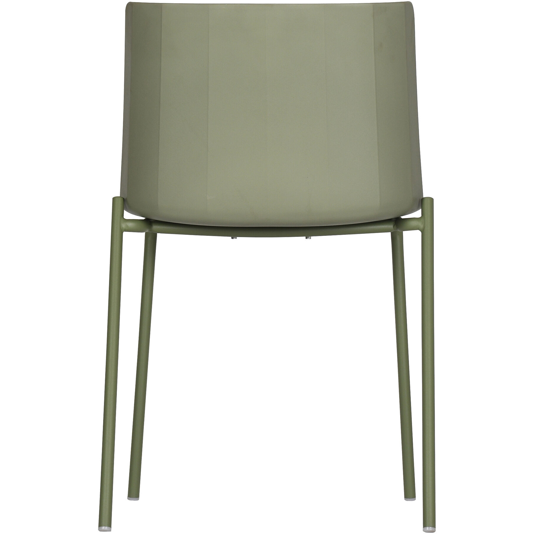 Silla Green Outdoor Dining Chair