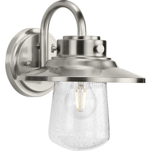 Tremont 1 Light 11 inch Stainless Steel Outdoor Wall Lantern, Medium