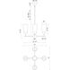 Alora Mood Emil 4 Light 25 inch White and White Oak Chandelier Ceiling Light