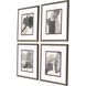 Abstract Collection Brown Framed Art