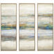 Abstract Collection Blue Framed Art